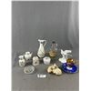 Image 1 : Vintage Aynsley Cottage Garden Made In England Bone China Décor, Beswick Cats, Hammersly Trinket Box