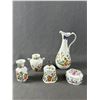 Image 2 : Vintage Aynsley Cottage Garden Made In England Bone China Décor, Beswick Cats, Hammersly Trinket Box