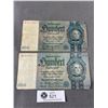 Image 2 : 2 1935 100 Mark German Banknotes (Large Size)