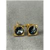 Image 2 : Nice 1960's-70's Gold Plated Cuff Link Set