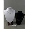 Image 1 : 2 Pretty Sterling Silver Necklaces