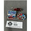 Image 1 : 3 Vintage Richard Petty Racing Pins