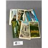 Image 1 : 13 Vintage Alberta (Mostly Banff) Postcards