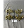 Image 1 : Set Of 4 Superb Quality Brass Cabinet/Drawer Handles