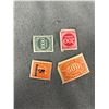Image 2 : Approx. 25 1920's Unused German Inflation Postage Stamps