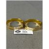Image 2 : 2  Pkgs Of Gold Plated Fashion Kids Bangle Pairs. Retails $280.00 Each