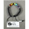 Image 8 : Chakra Tree Approx. 5"H & 3 Bracelets - Rose Quartz, Amethyst & Chakra