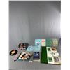 Image 1 : Assorted 45 RPM Records, Various VHS Movies, Bride Bingo Game & More