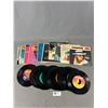 Image 2 : Assorted 45 RPM Records, Various VHS Movies, Bride Bingo Game & More