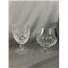 Image 2 : Nice Lot Of Crystal Drinking Glass Pieces & Vintage Cutlery