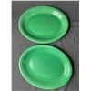 Image 2 : Nice Home Décor Lot -  Green Fiestaware Platters Pottery, Glassware, PerGunt Serving Tongs, r Dishes