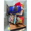 Image 1 : Misc Lot - Pedi Paws, Travel Battleship Game, Toys, Classical Stretch DVD's & More