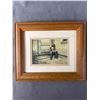 Image 8 : Electric Lantern/Lamp, Glass Door Knobs & Framed Art Prints