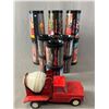 Image 1 : Vintage Metal Tonka Cement Truck Approx. 9" x 5" & Lot Of Snap On Tools Girls, Collector Mugs