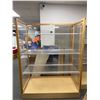 Image 1 : Large Display Cases with Acrylic Shelves NO SHIPPING, 184" H x 55.5" W x 28" L