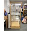 Image 2 : Large Display Cases with Acrylic Shelves NO SHIPPING, 184" H x 55.5" W x 28" L