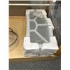 Image 3 : 2 New Glass Door Fronts and 2 Hanging Chandeliers NO SHIPPING
