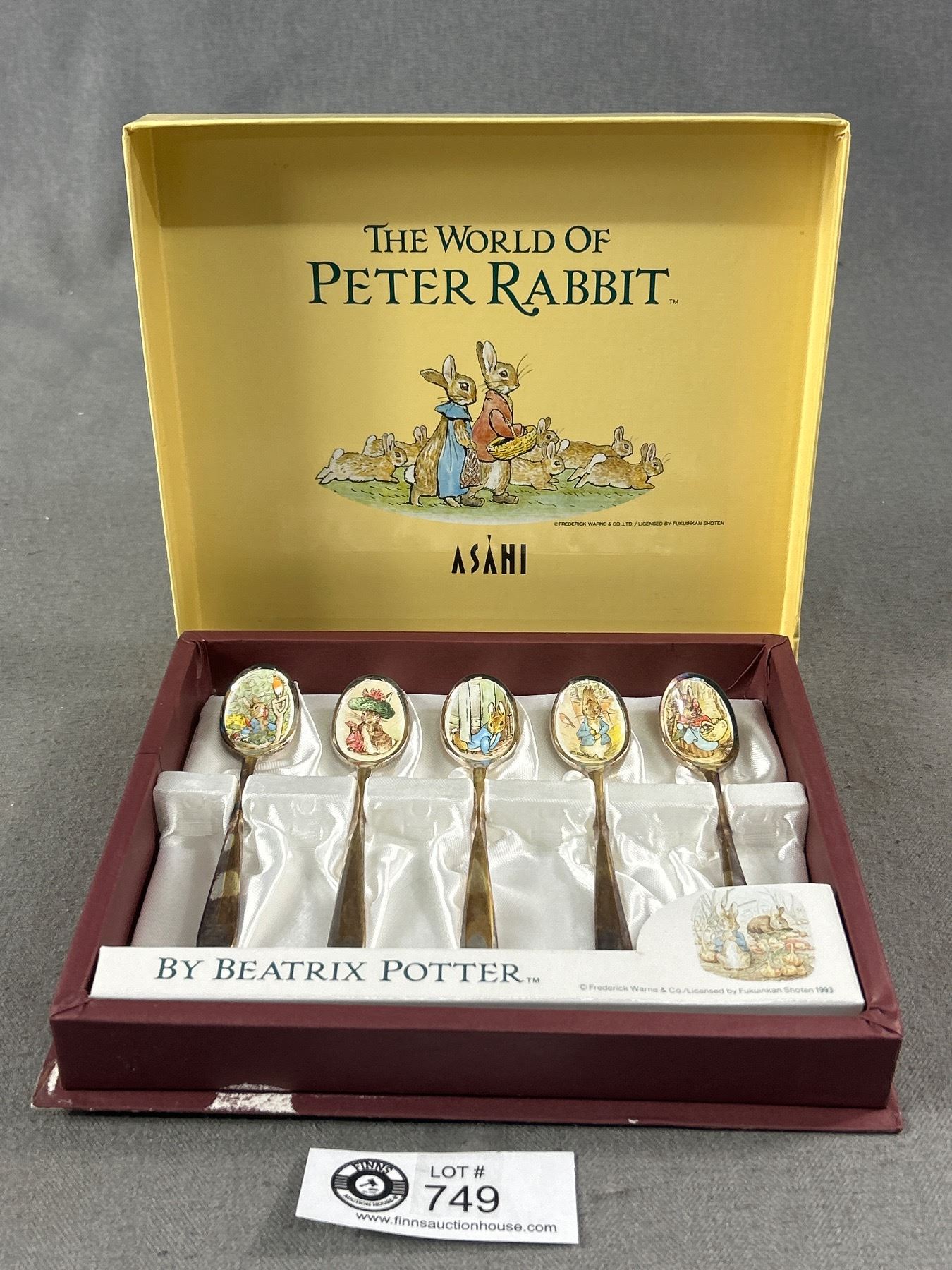 The World of Peter Rabbits, Collector Spoons, In Original Box