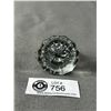 Image 8 : 3 Vintage Glass and Brass Doorknobs
