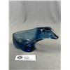Image 2 : Sasaki Blue Glass Polar- Bear Catch-All