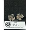 Image 2 : 2 Sets of Vintage Silver Earrings