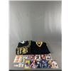 Image 1 : Lot of Sports Cards and 2 Vintage Jerseys
