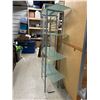 Image 2 : 4 Shelf Store Display Cabinet, NO SHIPPING, 61"H x 40"W x 13"l