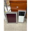 Image 1 : 2 Vintage Metal Display Cases No Keys, NO SHIPPING