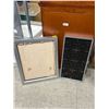 Image 2 : 2 Vintage Metal Display Cases No Keys, NO SHIPPING