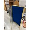 Image 2 : Vintage Alluminum 34" x 22" x 3" Metal Display Case, Works Good, Does Show Wear