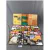 Image 1 : Lot of 17 Hotrod Magazines + 3 Big Car Manuals