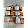 Image 1 : Lot of (6) Solidyne #IZAC-VAV Controllers w/ Belimo #LM24-T