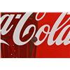 Image 3 : Coca-Cola Large Porcelain Button Sign 36"