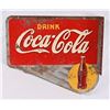 Image 5 : Coca-Cola Yellow Dot Flange Sign c.1940