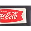 Image 3 : Coca-Cola Fish Tail Tin Sled Sign