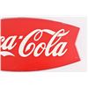 Image 3 : Coca-Cola Vintage Large Fishtail Tin Sign