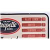Image 3 : Grapette Embossed Tin Menu Sign c.1955
