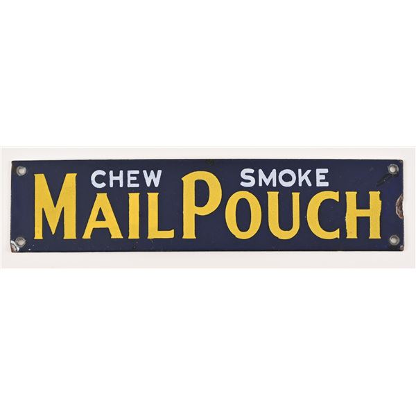 Mail Pouch Tobacco Porcelain Sign