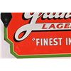 Image 15 : Grand Prize Beer Double Sided Porcelain Sign