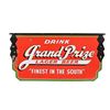 Image 1 : Grand Prize Beer Double Sided Porcelain Sign