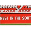 Image 6 : Grand Prize Beer Double Sided Porcelain Sign