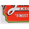 Image 7 : Grand Prize Beer Double Sided Porcelain Sign