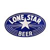 Image 1 : Lone Star Beer Lightning Bolt Porcelain Sign
