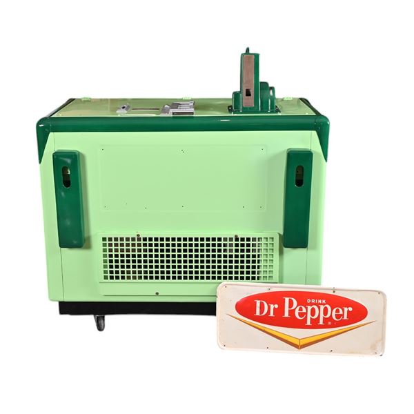 Dr. Pepper Coin-Op Bottle Vending Machine