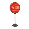 Image 1 : Coca-Cola Porcelain Lollipop Sign