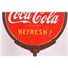 Image 3 : Coca-Cola Porcelain Lollipop Sign