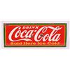 Image 1 : Coca-Cola "Sold Here Ice Cold" Porcelain Sign