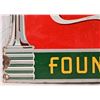 Image 4 : Coca-Cola Porcelain Fountain Service Sign c.1941