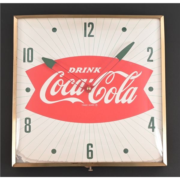 Coca-Cola Fishtail PAM Clock