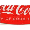 Image 2 : Coca-Cola Fish Tail Bottle Tin Sign